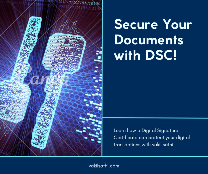 DSC (Digital Signature Certificate)